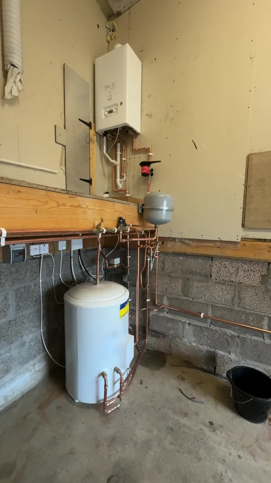 Boiler and hot-water cylinder upgrade completed in West Lothian